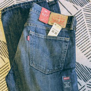 NWT Mens Levi's 527 33x32